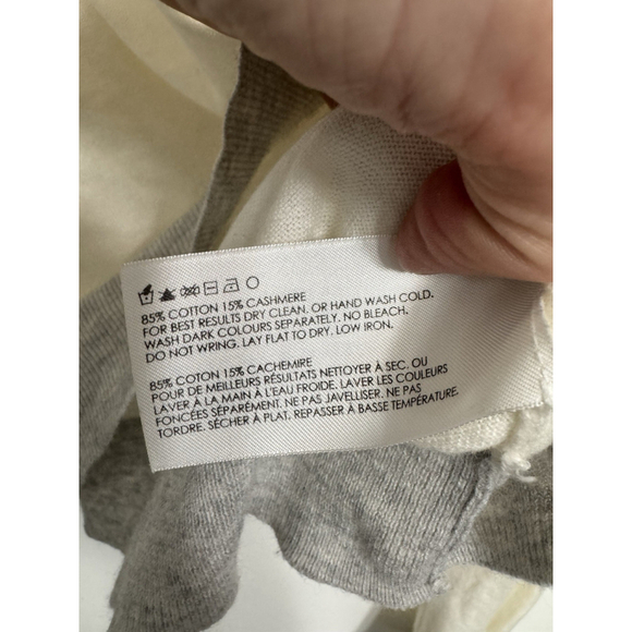 Club Monaco Mens V Neck Cashmere Blend Sweater Medium - Picture 7 of 11